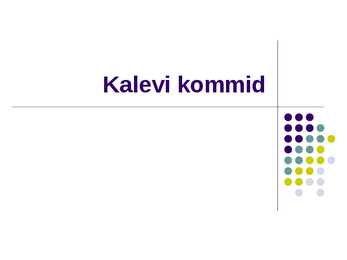 Kommide analüüs