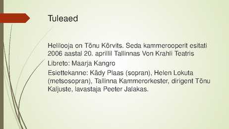 Eesti ooperid #3