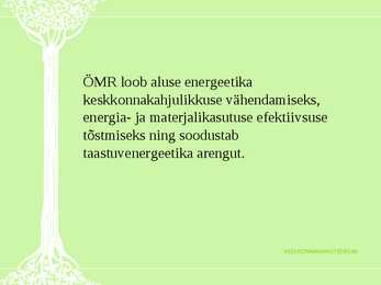 Ökoloogiline maksureform-ÖMR-tarbimise mõjutajana #24