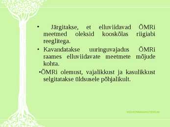 Ökoloogiline maksureform-ÖMR-tarbimise mõjutajana #32