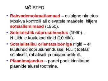 KOMMUNISMIMAAD #2