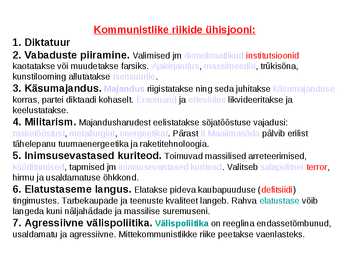 KOMMUNISMIMAAD #5