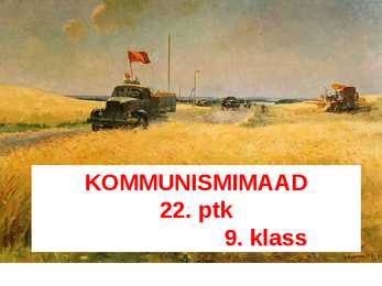 KOMMUNISMIMAAD