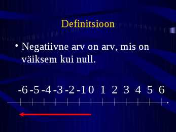 Positiivsed ja negatiivsed arvud #3