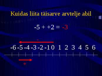 Positiivsed ja negatiivsed arvud #21