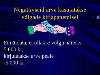 Positiivsed ja negatiivsed arvud #8