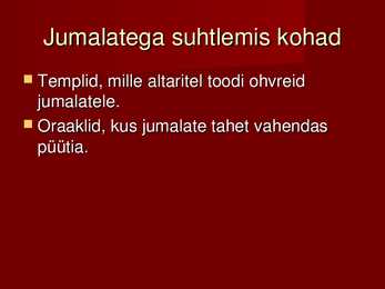 Kreeka religioon #5