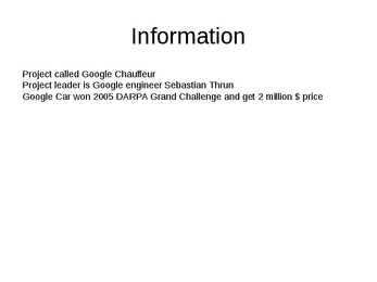 Google CAR #2