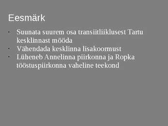 Tehnikaajalugu presentatsioon teemal-Idaringtee #3