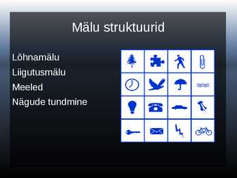 Powerpoint esitlus mälu ja mälu treenimise kohta #4