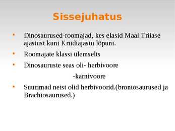 Dinosaurused #2