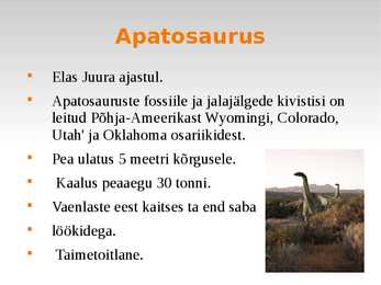 Dinosaurused #3
