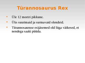 Dinosaurused #7