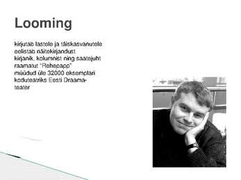 Andrus Kivirähk #3