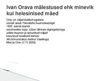 Andrus Kivirähk #7
