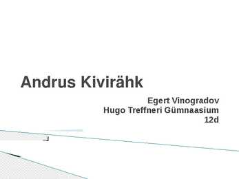 Andrus Kivirähk