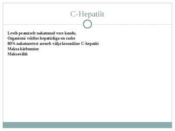 Hepatiit #7