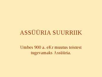Mesopotaamia-Eufrati ja Tigrise vahel #29
