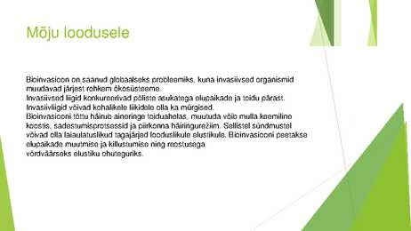 VÕÕRLIIIKIDE SISSETOOMINE #5