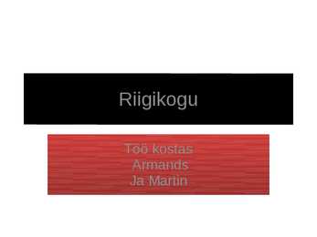 Riigikogu