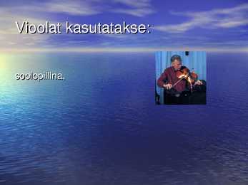 Vioola ehk altviiul #3