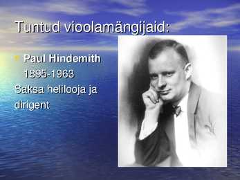 Vioola ehk altviiul #7