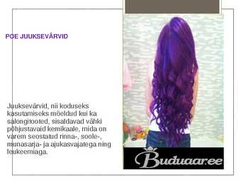 JUUKSEVÄRVID