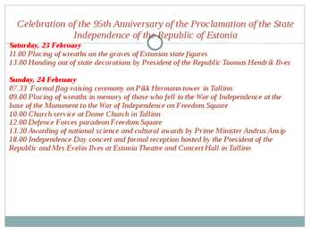 Independence day of Estonia #5