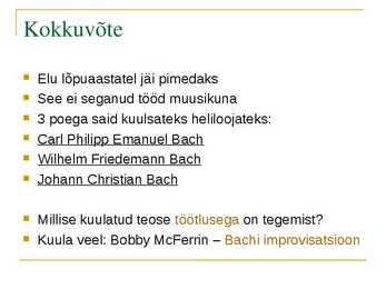 Johann Sebastian Bach #15
