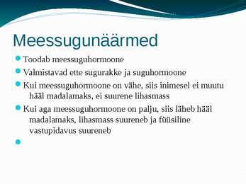 Sisenõrenäärmed ja hormoonid #13