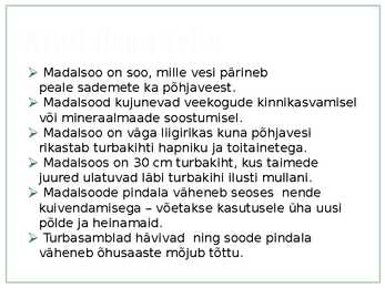 Madalsoo Alam-Pedjas #12