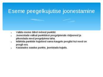 Valguse peegeldamine #11