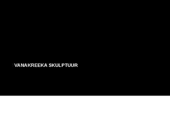 Vanakreeka skulptuur