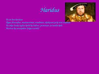 Henry VIII #3