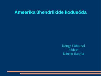 Ameerika ühendriikide kodusõda