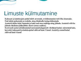 Toidu külmutamine #15