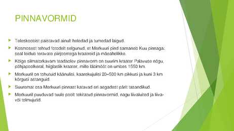 MERKUUR ESITLUS #5