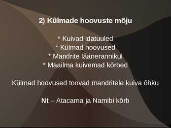 Kõrbed #4