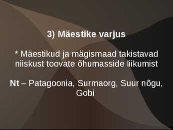 Kõrbed #5