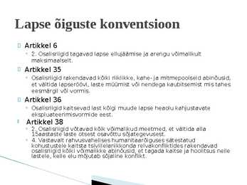 Lapssõdurid Süürias #3