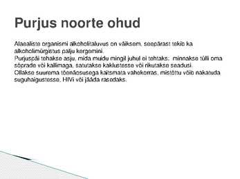 Alkohol noorte seas #4