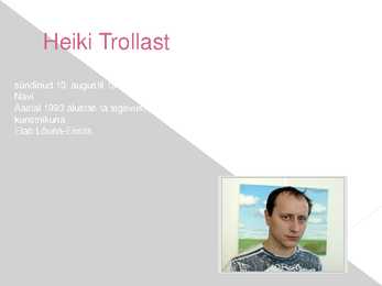 Navitrolla kirjeldus #3