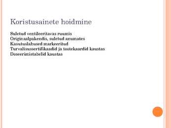 Koristusained #16