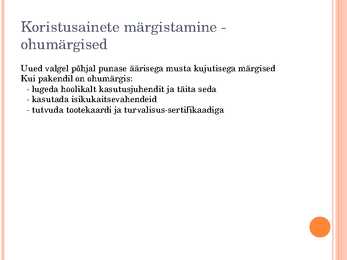 Koristusained #8