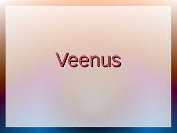 Veenus - slaidishow