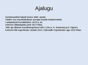Läti muusika #3