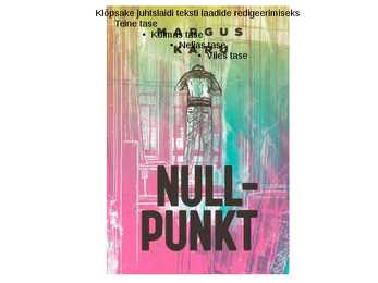 Nullpunkt-Margus Karu #2