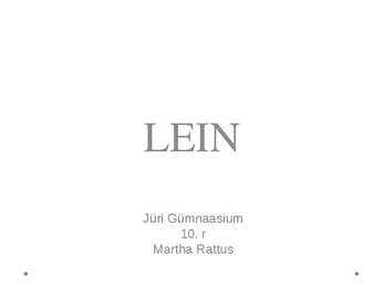 LEIN