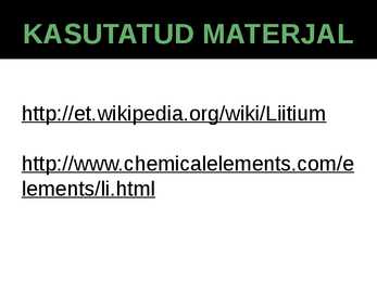 LIITIUM #9