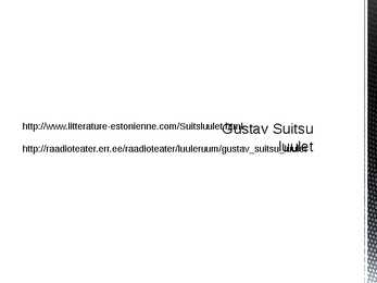 Gustav Suits #14